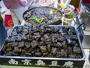 10 Black stinky tofu