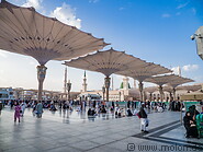 07 Sun protection umbrellas in Al-Masjid an-Nabawi mosque