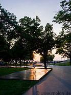 04 Kalemegdan park at sunset